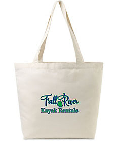 Promotional Tote Bags: Aware Recycled Cotton Shopper Interior Zip Pocket